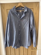 Levi blue shirt for sale  WAKEFIELD
