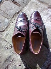 Mens leather brogues for sale  NELSON