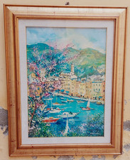 Portofino dipinto olio usato  Campi Bisenzio