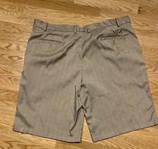 Bermuda Under Armour masculina 40 cáqui golfe leve frente plana caminhada comprar usado  Enviando para Brazil
