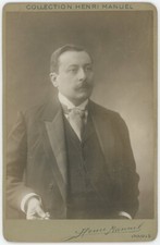 Usado, Armario Henri Manuel Circa 1900. Retrato De Un Compositor A Identificar. comprar usado  Enviando para Brazil