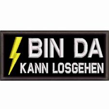 Losgehen aufnäher gestickt gebraucht kaufen  Kassel