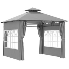 Outsunny 3x3m gazebo for sale  GREENFORD