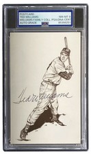 Ted williams signed for sale  Swedesboro