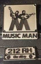 Usado, Logotipo emblema Music Man 212 destro um trinta logotipos emblemas comprar usado  Enviando para Brazil