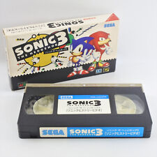 Usado, Vídeo promocional Sonic The Hedgehog 3 VHS Mega Drive Sega 2346 comprar usado  Enviando para Brazil