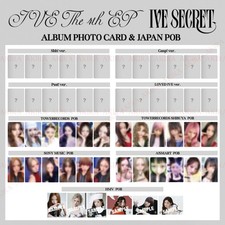 Usado, PSL IVE O 4º EP IVE ÁLBUM SECRETO CARTÃO FOTOGRÁFICO JAPÃO POB OFICIAL comprar usado  Enviando para Brazil