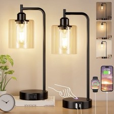 Aooshine bedside lamps for sale  BRADFORD
