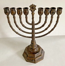 Vintage brass menorah for sale  CHELTENHAM