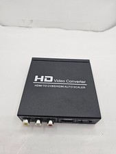 Adaptador conversor de áudio vídeo 1080P RCA AV CVBS HDMI para HDMI PAL/NTSC PC para TV, usado comprar usado  Enviando para Brazil
