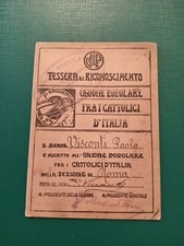 Tessera unione tra usato  Zelo Buon Persico