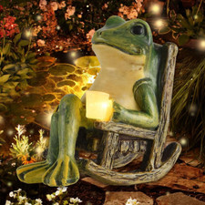 Deko frosch solar gebraucht kaufen  Schwaigern