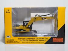 Usado, Escavadeira hidráulica Cat Caterpillar 323D escala 1:50 Norsco construção de carro de brinquedo comprar usado  Enviando para Brazil