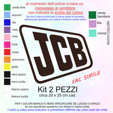 Kit coppia adesivi usato  Villanova di Camposampiero