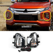 Usado, Kit de montagem de faróis de neblina dianteiros luz halógena 2019-2020 para Mitsubishi Triton L200 comprar usado  Enviando para Brazil