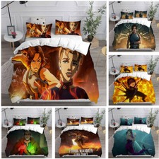 Conjunto de edredom Tomb Raider The Legend of Lara Croft 3D fronha colcha comprar usado  Enviando para Brazil