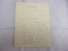 Handwritten letter signed for sale  WALTON-ON-THAMES