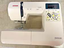 Janome jw8100 sewing d'occasion  Expédié en Belgium