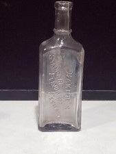 Extratos aromatizantes padrão antigos Baker's vidro transparente garrafa de 8" comprar usado  Enviando para Brazil