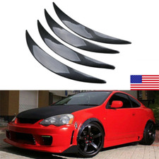 4X Carbon Fiber Estilo Carro Roda Sobrancelha Arco Protetor Acabamento lábios Fender Flare comprar usado  Enviando para Brazil