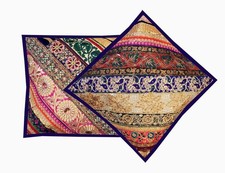 Usado, 16"-2 NOVO PRESENTE PARA CASA DECORAÇÃO DE SOFÁ DESLUMBRANTE SARI KUNDAN CAPAS DE TRAVESSEIRO ALMOFADA comprar usado Usado, 16"-2 NOVO PRESENTE PARA CASA DECORAÇÃO DE SOFÁ DESLUMBRANTE SARI KUNDAN CAPAS DE TRAVESSEIRO ALMOFADA comprar usado  Enviando para Brazil
