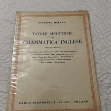 Libro tavole sinottiche usato  Carbonia