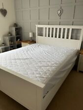 King size white for sale  CHESTERFIELD