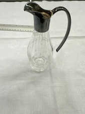 Wasserkaraffe glas silber gebraucht kaufen  Gladbeck