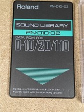 ROLAND   CARD PN-D10  02  x ROLAND SERIE D10/20 D110 comprar usado  Enviando para Brazil