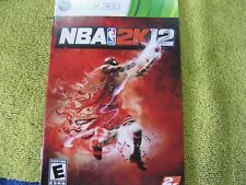 2k12 xbox 360 nba for sale  Colorado Springs