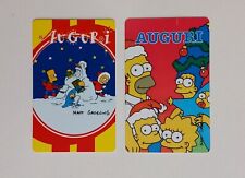 Card auguri simpson usato  Milano