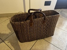 Borsa paglia donna usato  Chivasso