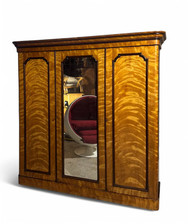 Antique maple wardrobe for sale  LICHFIELD
