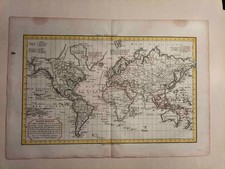 Planisfero antica mappa usato  Legnago