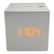 Rádio despertador Sony ICF-C1 LCD AM/FM TESTADO funcionando branco DIGITAL comprar usado  Enviando para Brazil