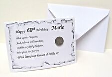 Personalised birthday card for sale  LLANELLI