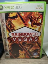 Rainbow Six Vegas Xbox 360 completo na caixa com caixa e adesivos manuais comprar usado  Enviando para Brazil
