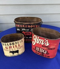 Farmhouse metal pails for sale  Galveston