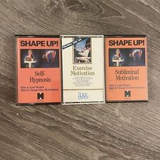 Exercise Subliminal Hypnosis 3 Tape Lot segunda mano  Embacar hacia Argentina