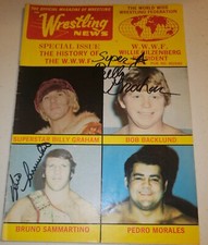 Signed autographed wrestling for sale  Marietta