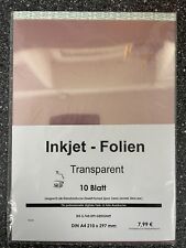 Folien verheadfolien inkjetfol gebraucht kaufen  Bocholt