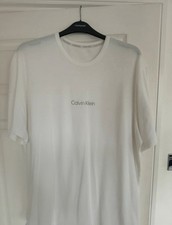 Men white calvin for sale  GRAYS