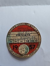 Tax disc genuine for sale  DUDLEY
