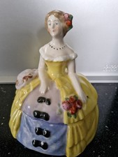 Crinoline lady lidded for sale  SAXMUNDHAM