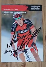 Karta z autografem, Team BMC 2010, podpisana Marcus Burghardt na sprzedaż  Wysyłka do Poland