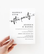 Wedding reception invitations for sale  STALYBRIDGE