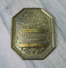 Ancienne plaque chasse d'occasion  Neuville-aux-Bois
