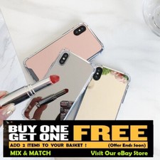 Capa fina luxuosa espelho silicone macio à prova de choque para iPhone XS 12 XR 11 PRO MAX comprar usado  Enviando para Brazil