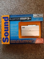 Usado, Creative Sound Blaster MP3 Plus Sistema de Som USB Externo SB0270 Nova Caixa Aberta comprar usado  Enviando para Brazil