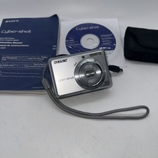 Câmera Digital Sony Cyber Shot DSC-S930 10.1MP Prata Testada Funciona comprar usado  Enviando para Brazil